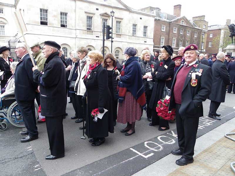 Cenotaph Parade in London September 2015