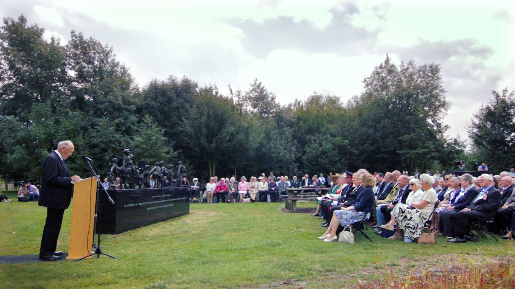 Evacuation dedication service